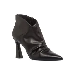 Outlet Stivaletti neri da Donna con tacco a colonna 9 cm Donna Stivaletti Donna