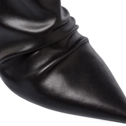 Outlet Stivaletti neri da Donna con tacco a colonna 9 cm Donna Stivaletti Donna