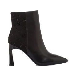 Discount Stivaletti neri da Donna con tacco a spillo 9 cm Donna Stivaletti Donna