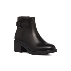 Stivaletti neri da Donna con fibbia Donna Stivaletti Donna