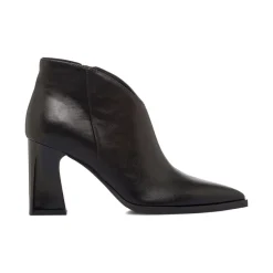 Online Stivaletti neri da Donna con tacco a colonna 8 cm Donna Scarpe Eleganti|Scarpe Cerimonia Donna