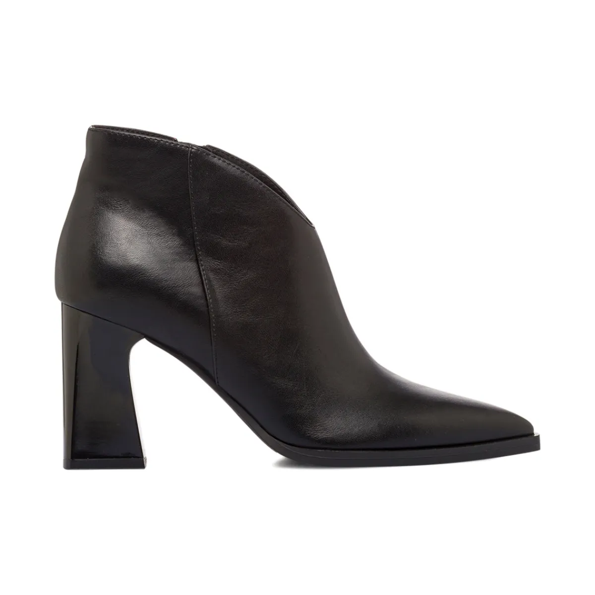 Online Stivaletti neri da Donna con tacco a colonna 8 cm Donna Scarpe Eleganti|Scarpe Cerimonia Donna