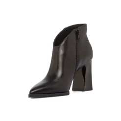 Online Stivaletti neri da Donna con tacco a colonna 8 cm Donna Scarpe Eleganti|Scarpe Cerimonia Donna