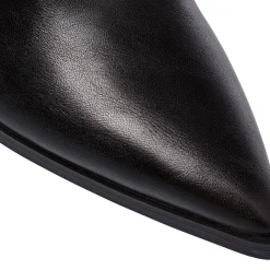 Online Stivaletti neri da Donna con tacco a colonna 8 cm Donna Scarpe Eleganti|Scarpe Cerimonia Donna