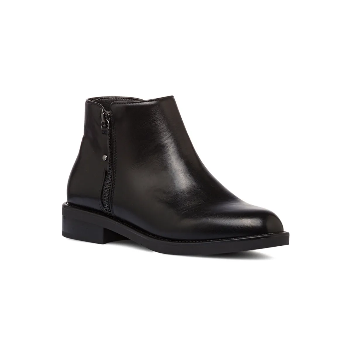 Hot Stivaletti neri da Donna con zip Donna Stivaletti Donna