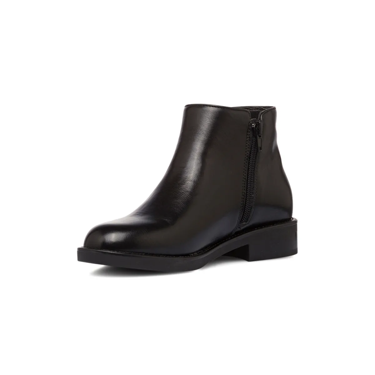 Hot Stivaletti neri da Donna con zip Donna Stivaletti Donna