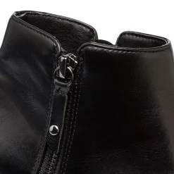 Hot Stivaletti neri da Donna con zip Donna Stivaletti Donna