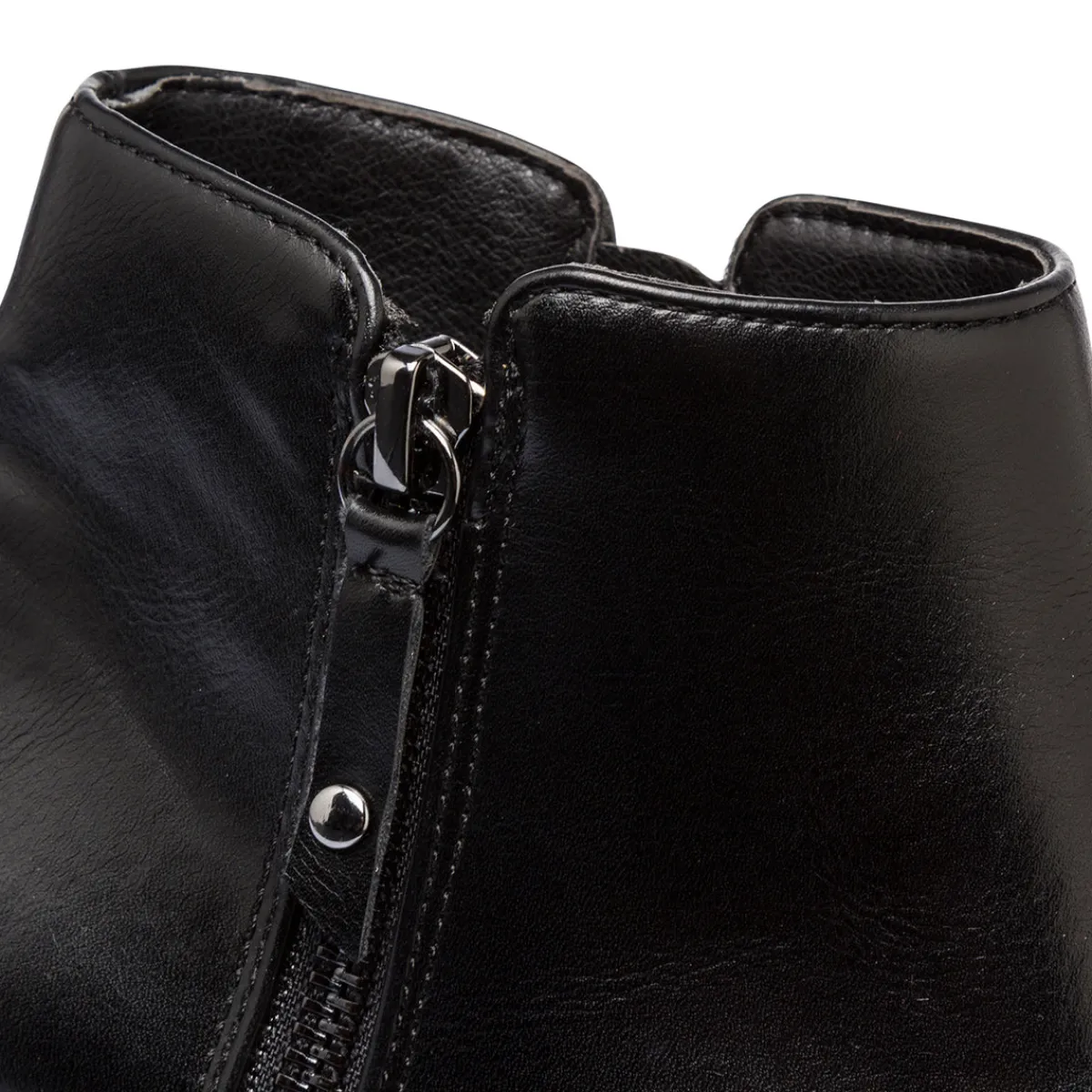 Hot Stivaletti neri da Donna con zip Donna Stivaletti Donna