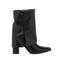 Sale Stivaletti neri da Donna con tacco 9 cm Donna Stivaletti Donna