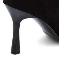 Hot Stivaletti neri da Donna con tacco 8,5 cm Donna Scarpe Eleganti|Scarpe Cerimonia Donna