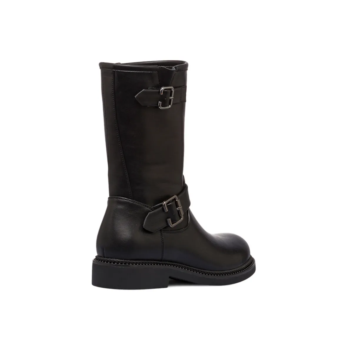 Stivaletti neri da Donna con fibbia Donna Stivaletti Donna