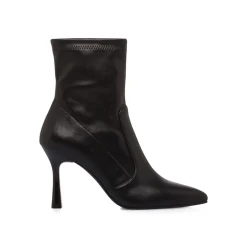 Outlet Stivaletti neri da Donna con tacco a spillo 8,5 cm Donna Stivaletti Donna