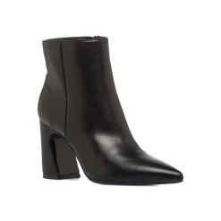 New Stivaletti neri da Donna con tacco a colonna 8 cm Donna Stivaletti Donna