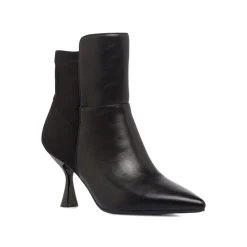 New Stivaletti neri da Donna con tacco a spillo 7,5 cm Donna Stivaletti Donna