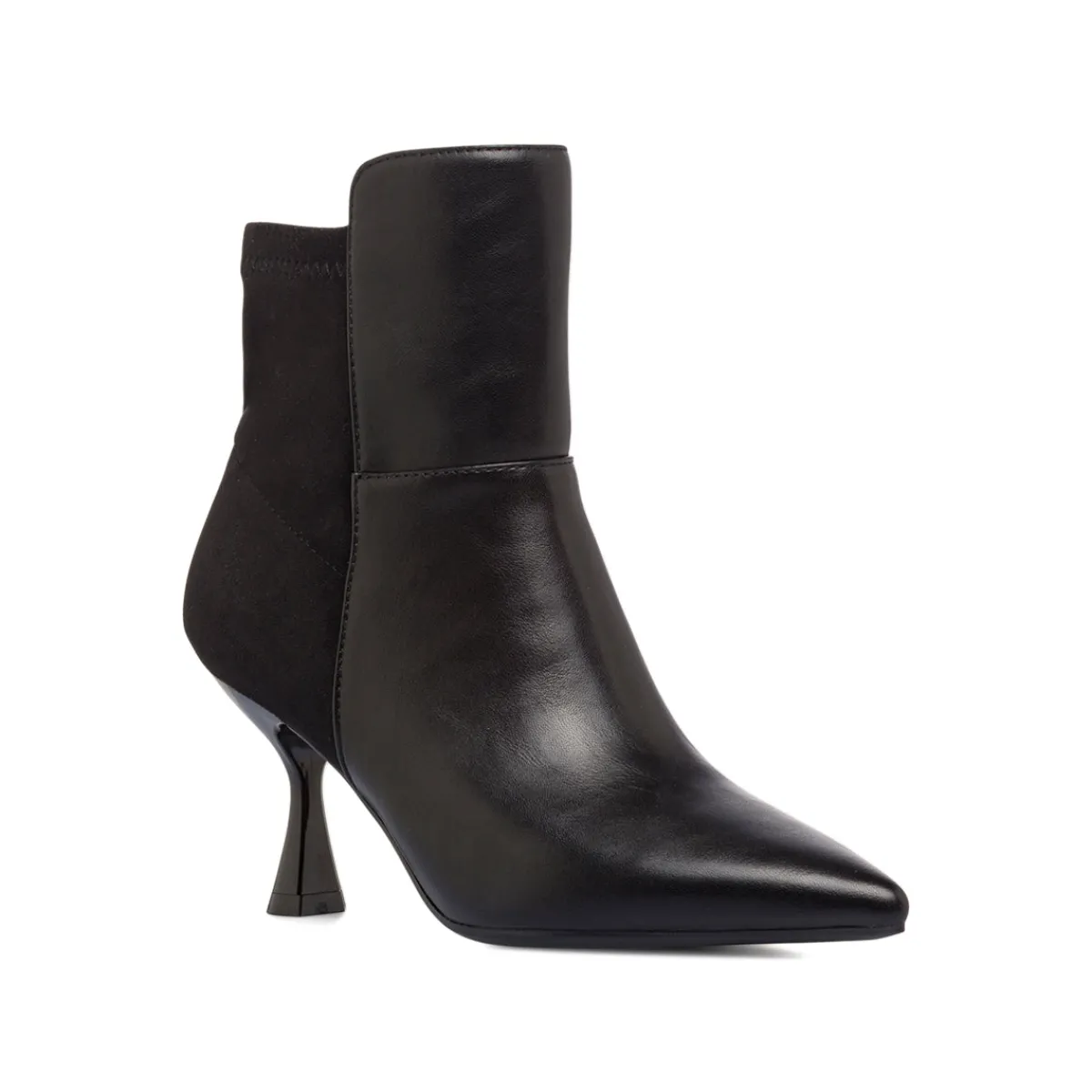 New Stivaletti neri da Donna con tacco a spillo 7,5 cm Donna Stivaletti Donna