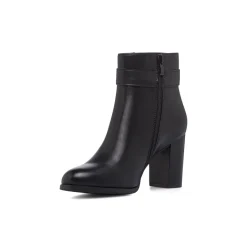 Best Stivaletti neri da Donna con tacco e dettaglio gioiello Donna Stivaletti Donna