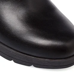 Stivaletti neri da Donna con tacco 8,5 cm Donna Scarpe Comfort|Stivaletti Donna