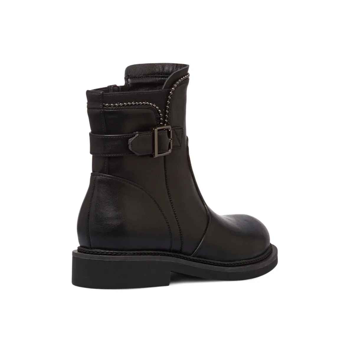 Outlet Stivaletti neri da Donna con fibbia Donna Stivaletti Donna