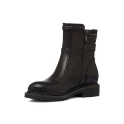 Outlet Stivaletti neri da Donna con fibbia Donna Stivaletti Donna