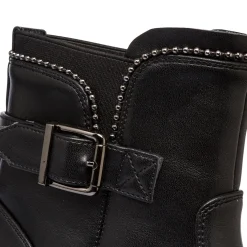 Outlet Stivaletti neri da Donna con fibbia Donna Stivaletti Donna