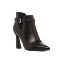 Best Stivaletti neri da Donna con tacco a colonna 8,5 cm Donna Stivaletti Donna