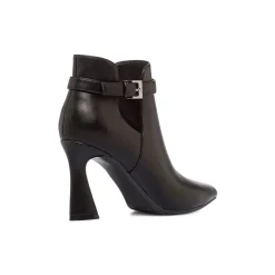 Best Stivaletti neri da Donna con tacco a colonna 8,5 cm Donna Stivaletti Donna