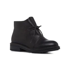 Discount Stivaletti neri da Donna con lacci Donna Stivaletti Donna|Scarponcini E Anfibi Donna