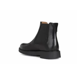 New Stivaletti neri da Donna in pelle con suola traspirante Donna Stivaletti Donna