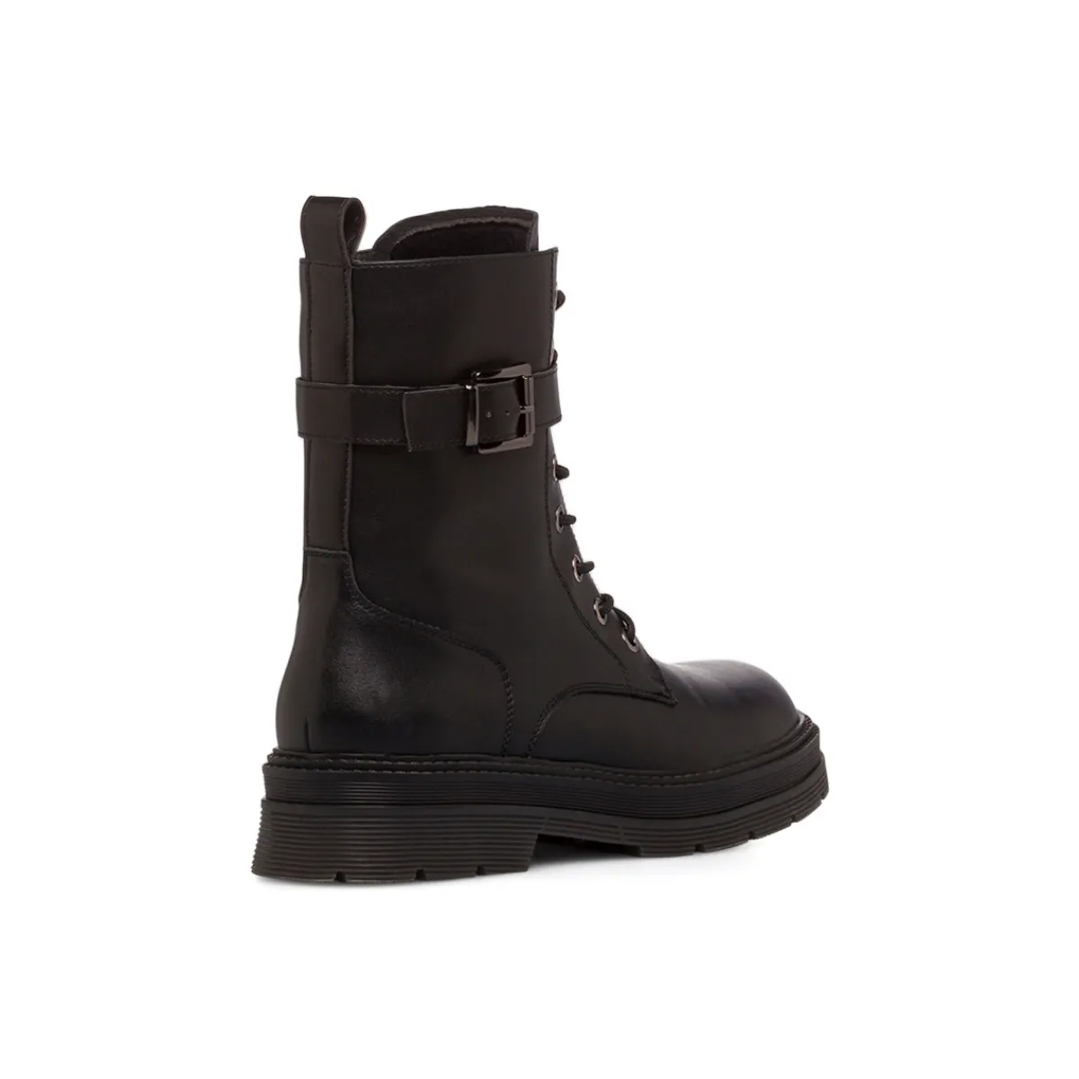 Best Stivaletti neri da Donna con allacciatura e fibbia Donna Stivaletti Donna