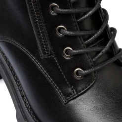 Sale Stivaletti neri da donna con tacco 7,5 cm Donna Scarponcini E Anfibi Donna|Stivaletti Donna