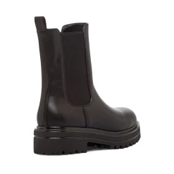 Best Stivaletti neri da Donna con elastico laterale Donna Stivaletti Donna