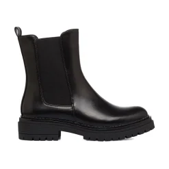 Clearance Stivaletti neri da donna con tirante Donna Stivaletti Donna