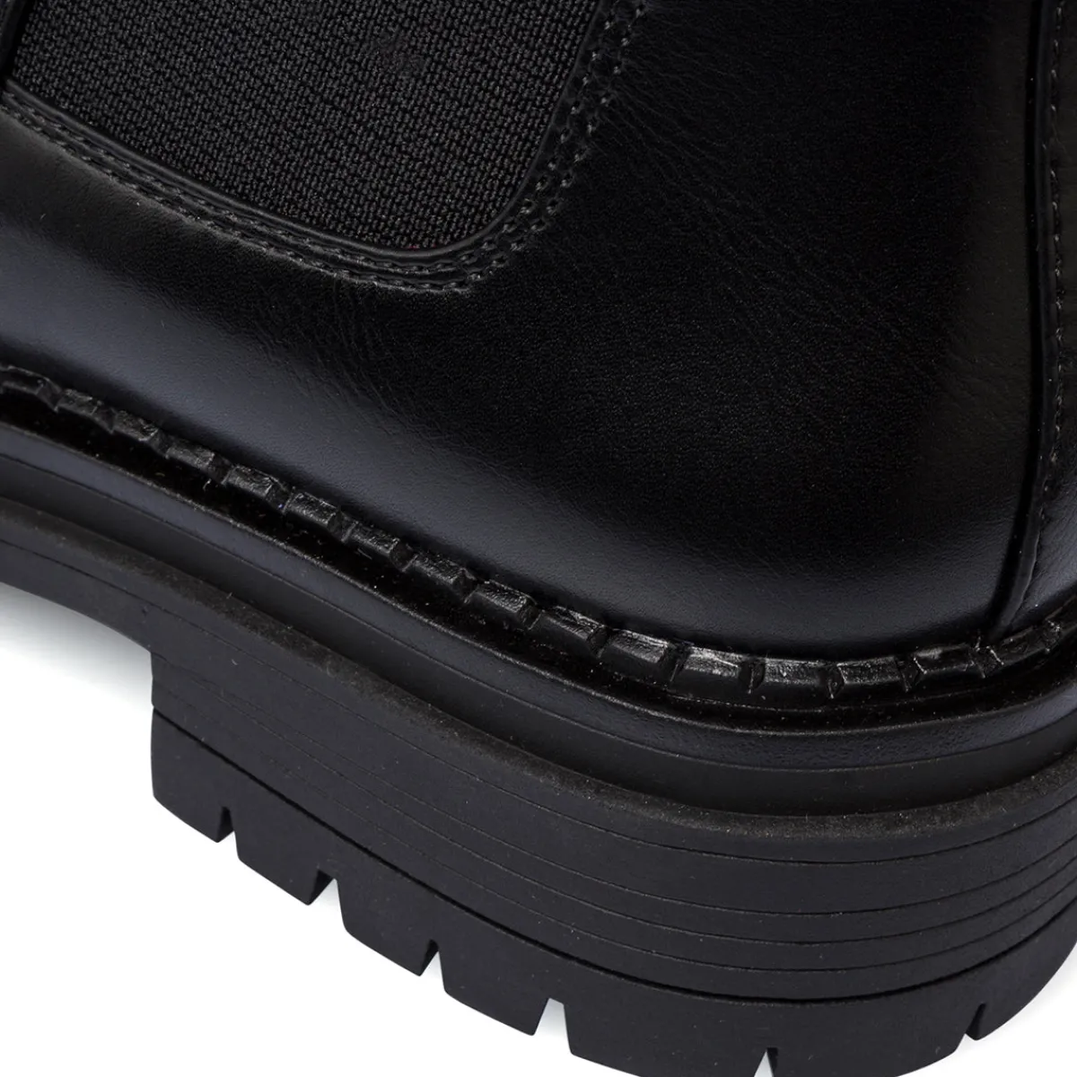 Clearance Stivaletti neri da donna con tirante Donna Stivaletti Donna