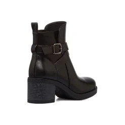 Hot Stivaletti neri da Donna con fibbia Donna Stivaletti Donna