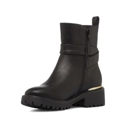 Hot Stivaletti neri da Donna con fibbia e zip Donna Stivaletti Donna