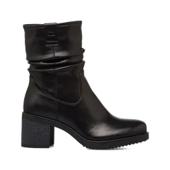 New Stivaletti neri da Donna con tacco 6,5 cm Donna Stivaletti Donna