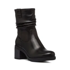 New Stivaletti neri da Donna con tacco 6,5 cm Donna Stivaletti Donna