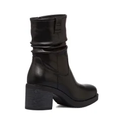 New Stivaletti neri da Donna con tacco 6,5 cm Donna Stivaletti Donna