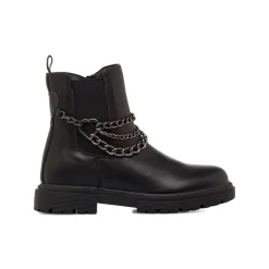 Best Stivaletti neri da ragazza con catene decorative Bambino Stivaletti Bambina|Scarpe Ragazza