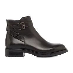 Clearance Stivaletti neri in pelle da donna Donna Stivaletti Donna