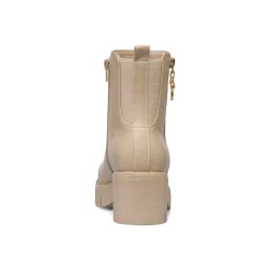 Best Stivaletti nude da Donna con zip e tacco 7 cm Donna Stivaletti Donna
