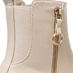 Best Stivaletti nude da Donna con zip e tacco 7 cm Donna Stivaletti Donna