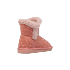 Hot Stivaletti rosa da Bambina con cuoricini Bambino Stivaletti Cozy Boots|Stivaletti Bambina