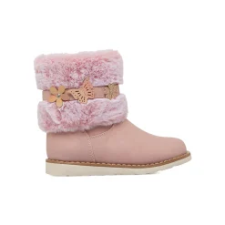 Discount Stivaletti rosa da Bambina con dettagli floreali Bambino Stivaletti Cozy Boots|Stivaletti Bambina