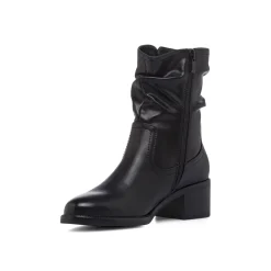 Stivaletti slouchy neri da Donna con tacco 5 cm Donna Stivaletti Donna