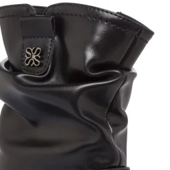 Stivaletti slouchy neri da Donna con tacco 5 cm Donna Stivaletti Donna