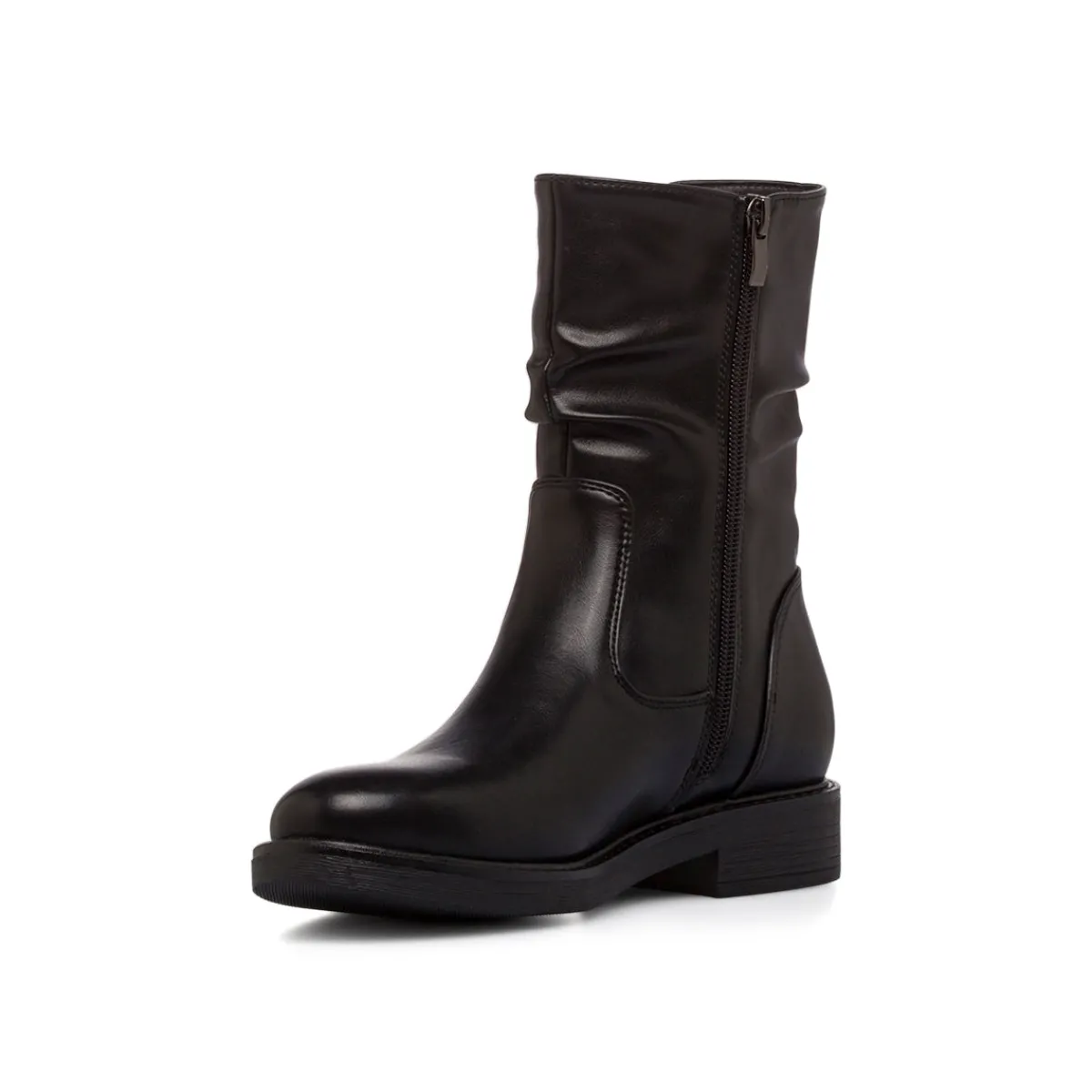 Discount Stivaletti slouchy neri da Donna con fibbia Donna Stivaletti Donna