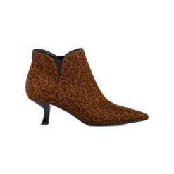Clearance Stivaletti stampa leopardata da Donna con tacco 8,5 cm Donna Stivaletti Donna