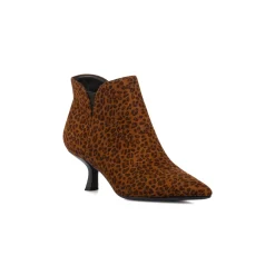 Clearance Stivaletti stampa leopardata da Donna con tacco 8,5 cm Donna Stivaletti Donna