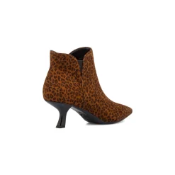 Clearance Stivaletti stampa leopardata da Donna con tacco 8,5 cm Donna Stivaletti Donna